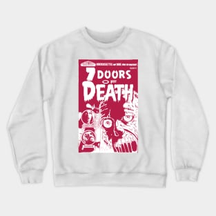 7 Doors of Death VHS cover v2 Crewneck Sweatshirt